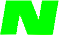Large Green -N- Logo